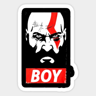 Boy - God of War Inspired Kratos Sticker